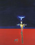 § § Craigie Aitchison CBE, RA (1926-2009) Crucifixion 2001screenprintprinted and published by