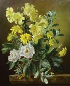 § § Gerald A. Cooper (1898-1975) 'Flowerpiece'oil on canvassigned75 x 62cmOil on original canvas