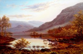 William Mellor (1851-1931) Rydal Water near Ambleside, Westmorelandoil on canvassigned39 x 59.5cmOil