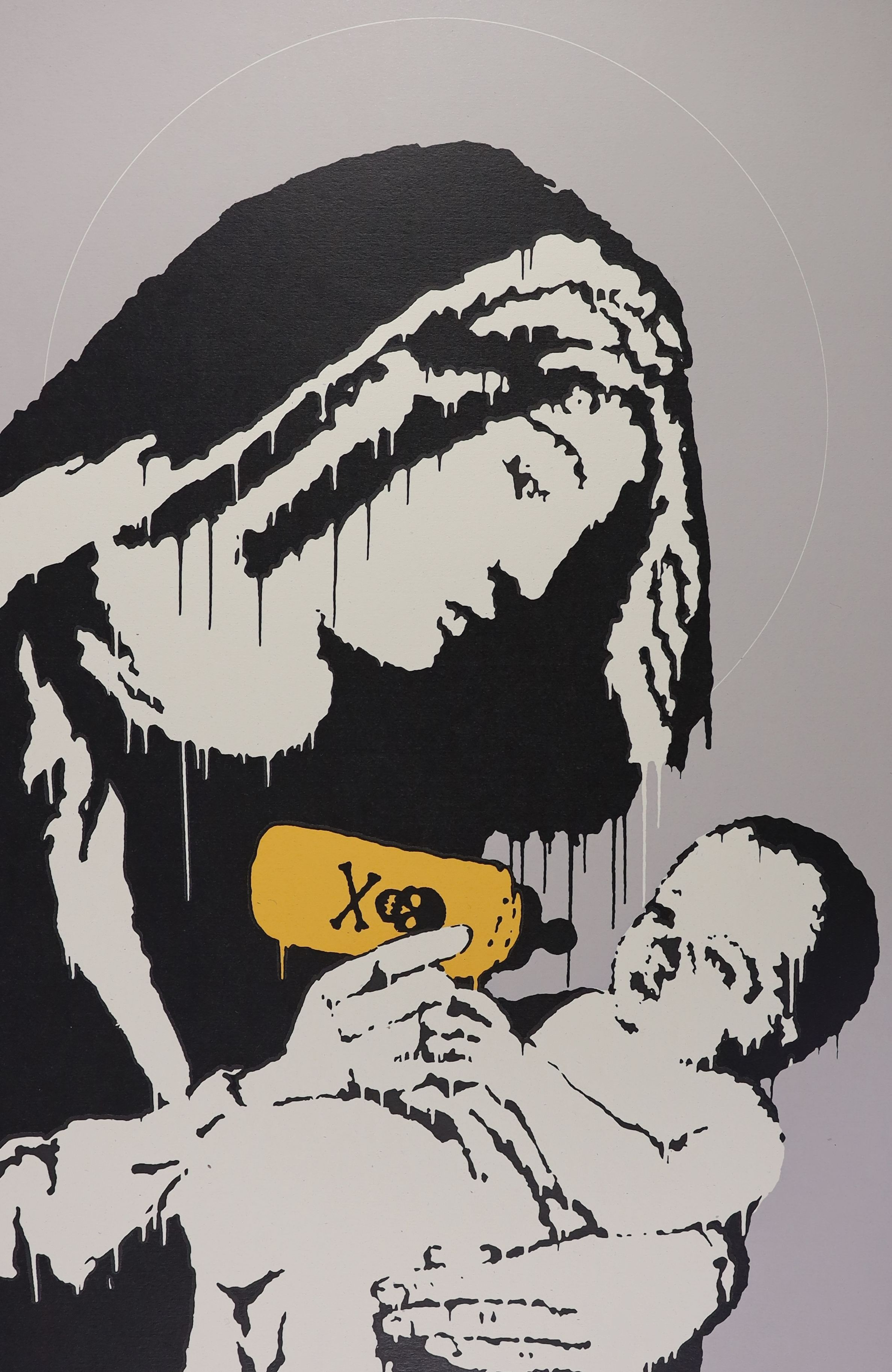 § § Banksy (b.1974) Toxic Mary, 2004screenprint in colours, on wovenumbered 354 from an edition of - Image 5 of 8