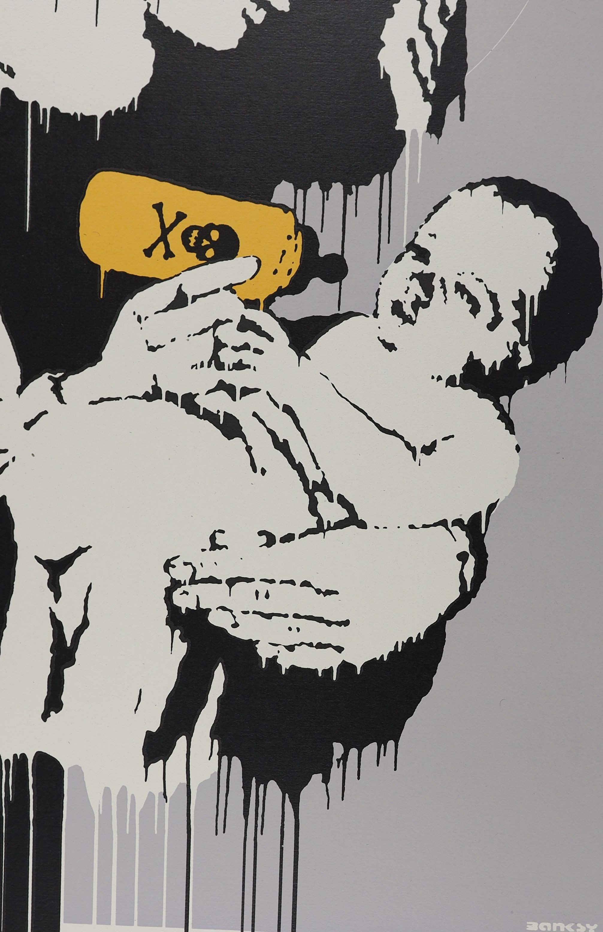 § § Banksy (b.1974) Toxic Mary, 2004screenprint in colours, on wovenumbered 354 from an edition of - Image 8 of 8