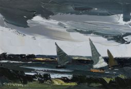 § § Donald McIntyre (1923-2009) 'The Broads'oil on canvassigned and titled verso25 x 35.5cmGood