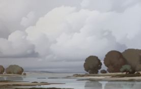 § § Pierre de Clausades (French, 1910-1978) 'En Val de Loire'oil on canvassigned58 x 90cm.Oil on