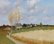 § § Marcel Dyf (French, 1899-1985) Tour au villagesoil on canvassigned44 x 54cmOil on original