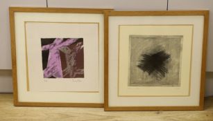 Richard and Susie Allen, two limited edition prints, Untitled, both signed and numbered 3/48, 23 x