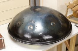 A Caisa handpan steel drum,61 cms diameter.