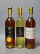 Twelve bottles of 1991 Chateau Climens Barsac, together with three bottles of 1997 Château