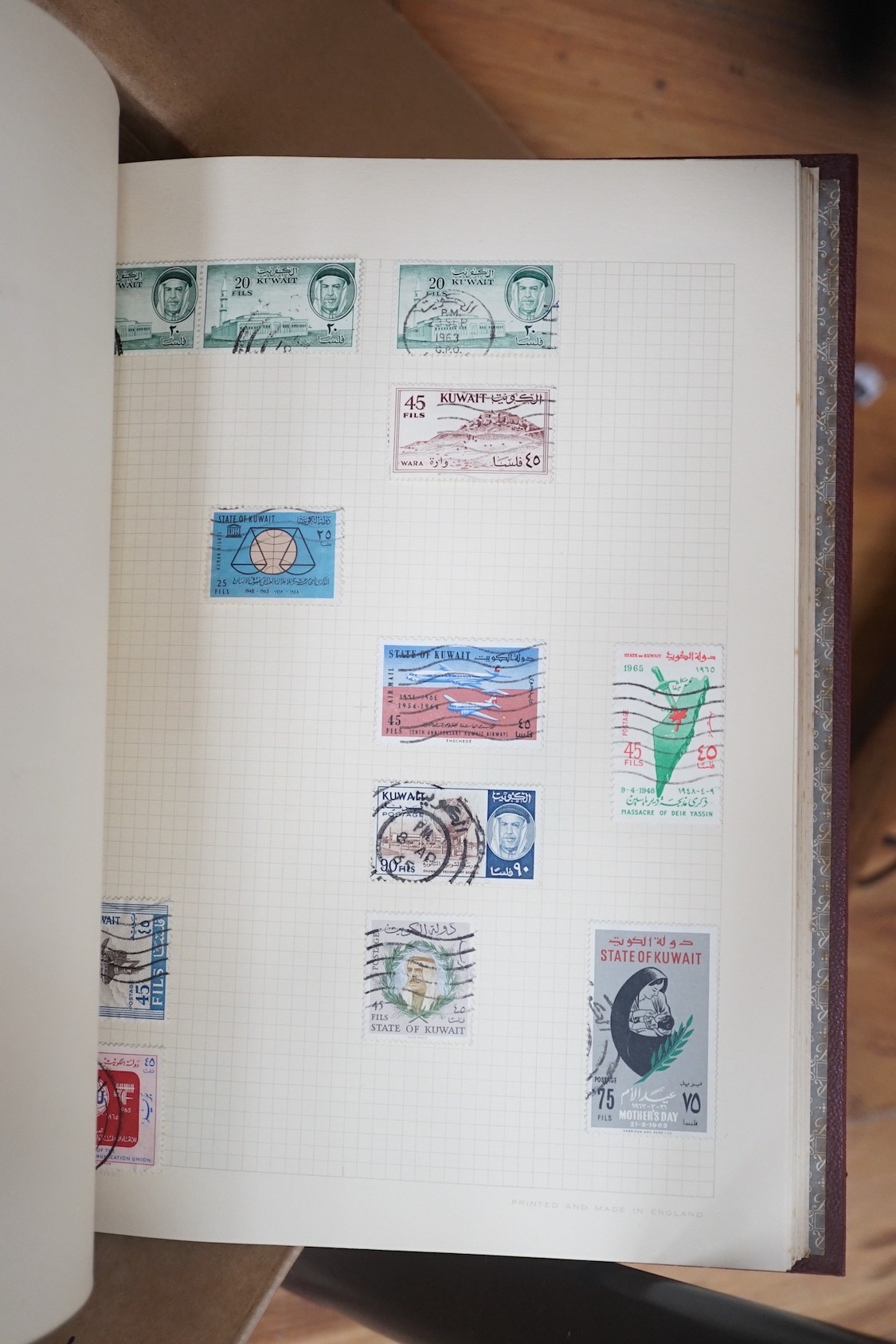 Two albums of world stamps, including Britain and Commonwealth George V to QEII, mostly used and - Image 2 of 4