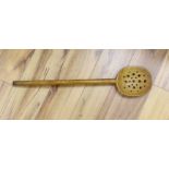 A 19th century beech jam spoon, 71cm