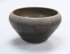 A Chinese hare’s fur bowl. Diameter 12cm