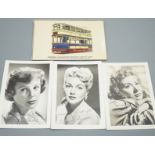 Small quantity of movie star photos, postcards, etc.