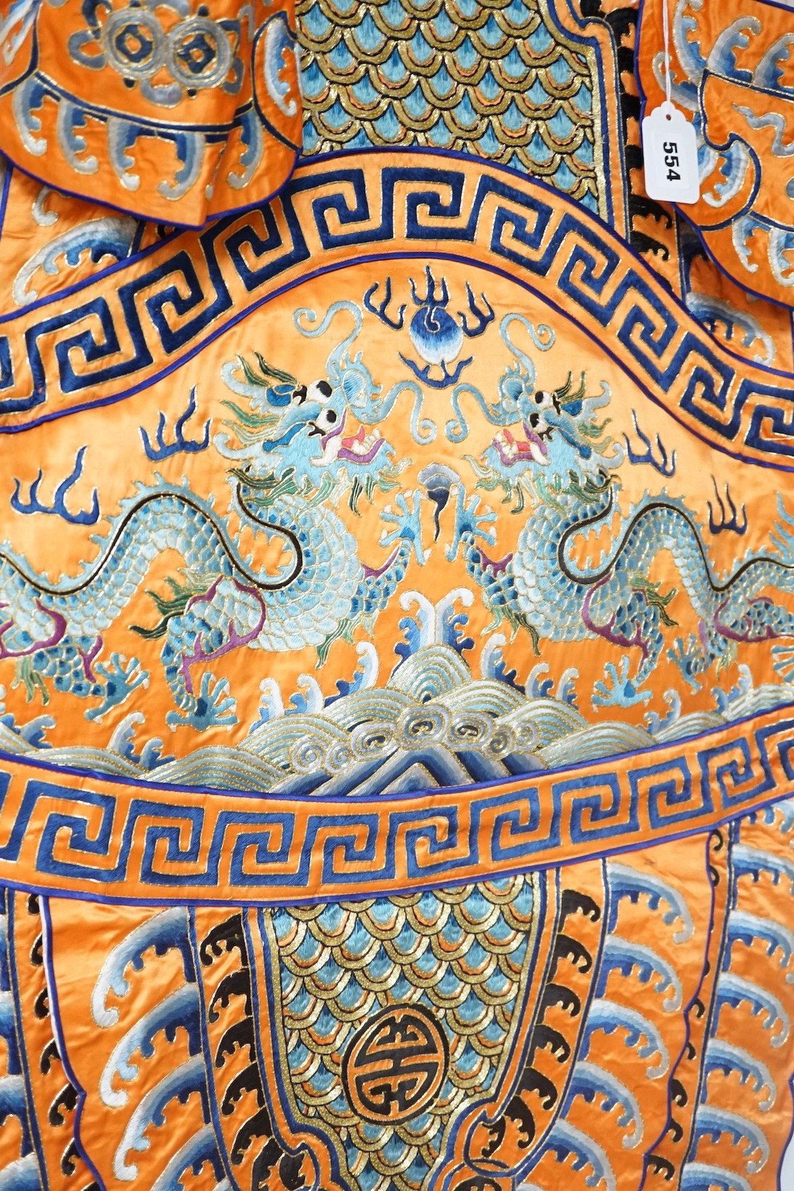 A Chinese embroidered robe - Image 3 of 4