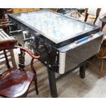 An Italian 'Fabi-Torino' football table, length 76cm, depth 144cm, height 95cm