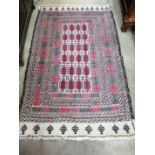 A flat weave rug, 180 x 110cm