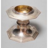 A George V miniature silver presentation font, inscribrd 'The Gift of the Salter's Company