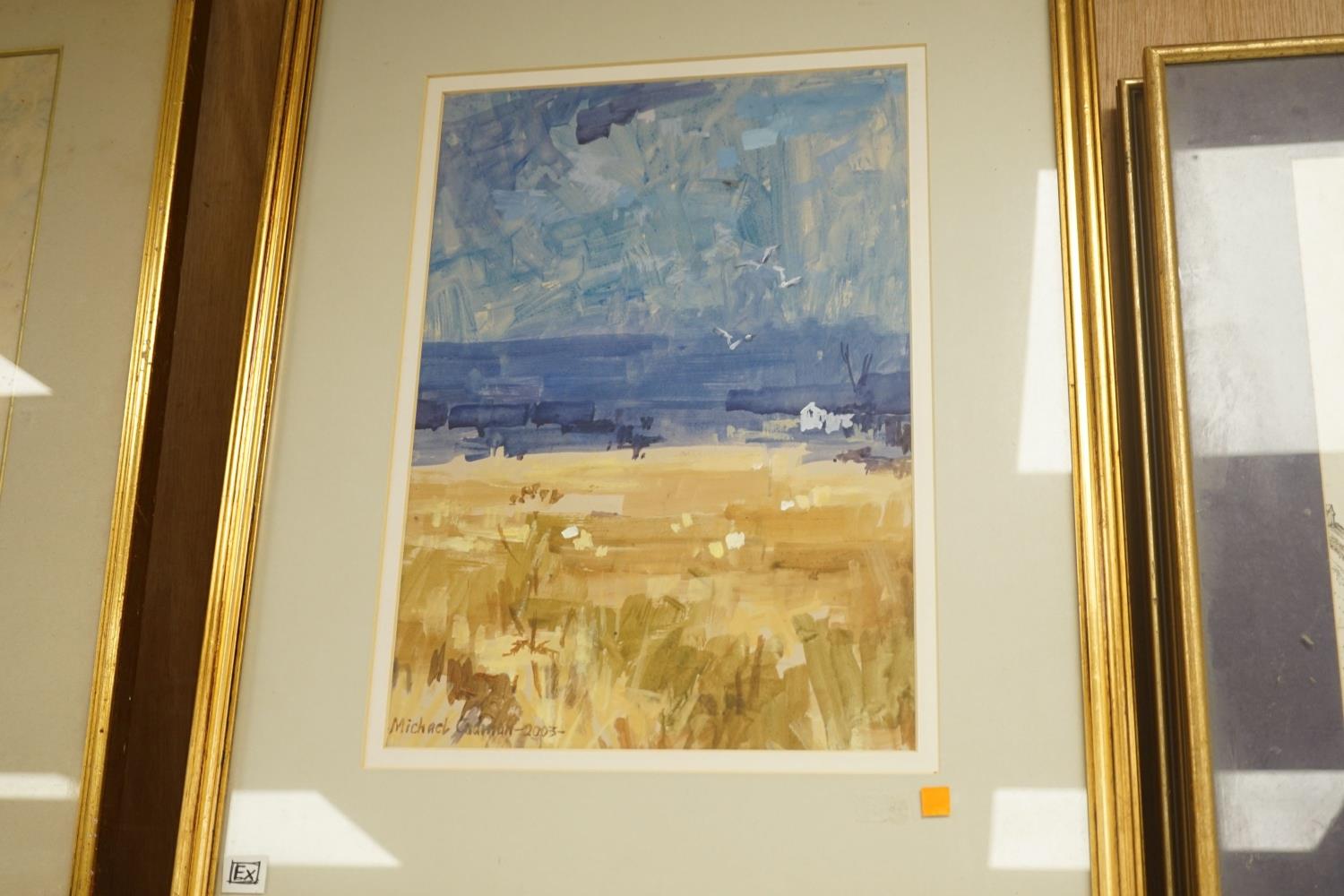 Michael Cadman (1920-2012), a group of assorted oils and watercolours, Landscapes and portraits, - Image 3 of 3