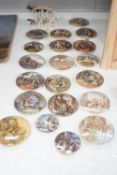 A collection of 20 Victorian pot lids