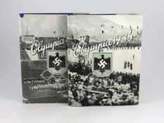 ° ° Anon - Die Olympischen Spiele 1936. 1st ed. 2. Vol. Complete with numerous illustrated plates