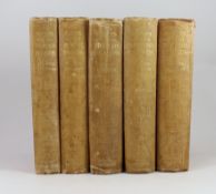 ° ° Stonham, Charles - The Birds of the British Islands, 5 vols, 4to, original cloth, illustrated by