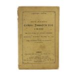 ° ° Wisden, John - Cricketers’ Almanack for 1881, 18th edition, original paper wrappers, tears to