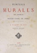 ° ° Violet-le-Duc, Eugene Emmanuel and Ouradou, Maurice - Peintures Murales des Chapelles de Notre-