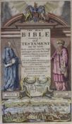 ° ° (Amsterdam - Printed 18th Century Folio Bible - Authorised Version, with Geneva Notes) The