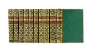 ° ° Byron, George Gordon Noel, Lord - The Poetical Works, 10 vols, 8vo, green grained morocco gilt