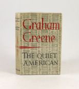 ° ° Greene, Graham - The Quiet American, 1st ed. original cloth with unclipped d/j. 8vo. William