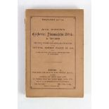 ° ° Wisden, John - Cricketers’ Almanack for 1884, 21st edition, original paper wrappers, very