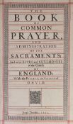 ° ° [John Field's 1660 Restoration Prayer Book] The Book of Common Prayer, and Administration of the
