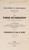 ° ° Demersay, Alfred - Du Tabac au Paraguay ... avec une lettre sur L'Introduction du Tabac en