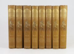° ° Shakespeare, William - The Henry Irving Shakespeare, illustrated by Gordon Browne, 8 vols,