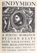 ° ° Golden Cockerel Press - Keats, John - Endymion. A Poetic Romance, one of 500, illustrated by