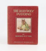 ° ° Potter, Beatrix - The Roly-Poly Pudding. First Edition. coloured pictorial title, full-page