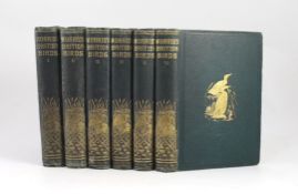 Morris, Francis Orpen - A History of British Birds, 3rd edition, 6 vols, 8vo original cloth