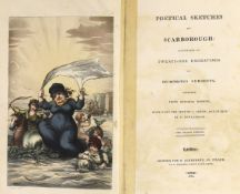 ° ° Ackermann Publications, Rudolph - Poetical Sketches of Scarborough, 2nd edition, with frontis