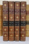 ° ° Walpole, Horace, 4th Earl of Orford - Memoirs of the Reign of King George the Third, 4 vols,