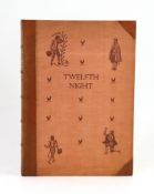 ° ° Golden Cockerel Press - Shakespeare, William - Twelfth Night, number 87 of 275, illustrated with