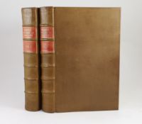 ° ° Rapin de Thoryras, Paul - The History of England, 2nd edition, 2 vols, folio, rebound full calf,