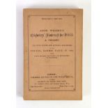 ° ° Wisden, John - Cricketers’ Almanack for 1883, 20th edition, original paper wrappers, spotting to