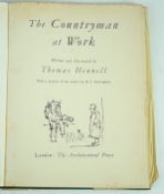 ° ° Thomas Hennell - The Countryman At Work. With a memoir of the author by H.J. Massingham. First