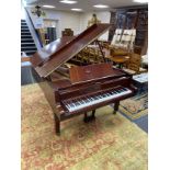 A Petrof 6ft 2in Model III grand piano, mahogany cased, serial number 513137 circa 1994.