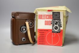 A Rolleicord Vb TLR Camera, serial no 2631352, with Schneider Kreuznach Xenar 75mm f/3.5 lens,