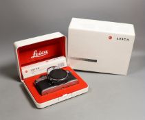 A Leica R6.2 SLR camera body with strap, serial no. 2429391, complete with box, case and