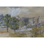 William Cheesman (c.1841-1910) watercolour, London Park, signed and dated 1879, 31 x 44cm