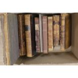 ° ° A quantity of 19th/20th century books on architecture and art, mostly quarto leather bindings