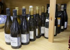 Eighteen bottles of assorted white wines, to include five Kumea Village 2012, three Mâcon-Péronne