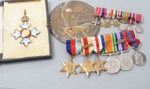WW2 medal group and Military CBE to Brigadier T. H. Clarke, mentioned in dispatches three times