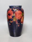 A William Moorcroft ‘pomegranate’ vase, 26cm**CONDITION REPORT**PLEASE NOTE:- Prospective buyers are