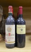 Eighteen bottles of assorted red wine, to include five Saint Julien 2008, three Grand Listrac